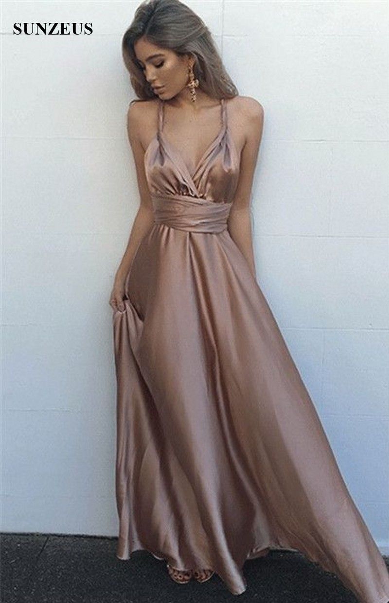 simple wedding party dresses