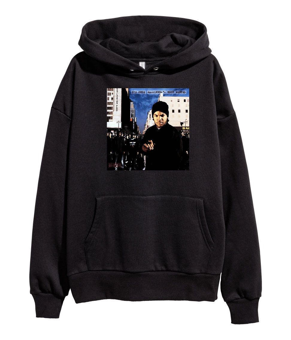 Compra Ice Cube AmeriKKKas Most Wanted Hoodie Hip Hop Rap Sudadera NWA  Merch Black Barato | Entrega Rápida Y Calidad | Es.Dhgate