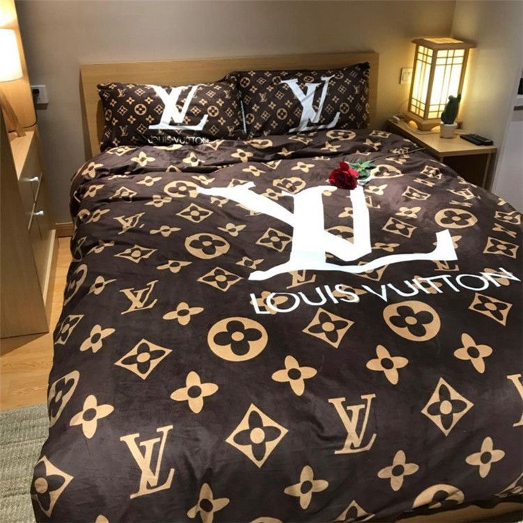 Grosshandel Luxury Brand Bettwasche Einfarbig Bettwasche Set 4