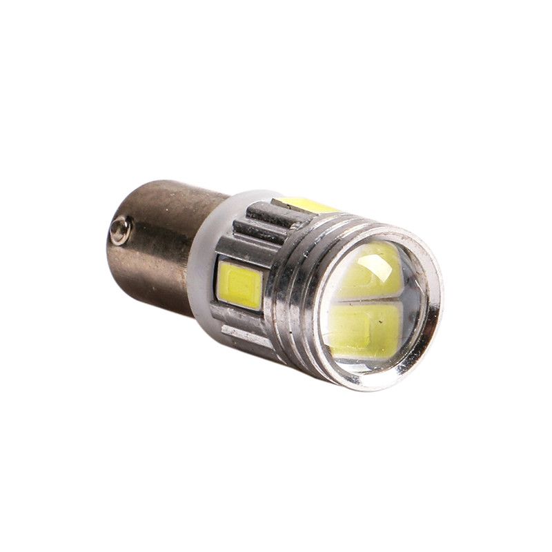 20pcs T11 T4W BA9S H6W 1895 1SMD LED 12V Turn Signal Dashboard Light Bulbs White