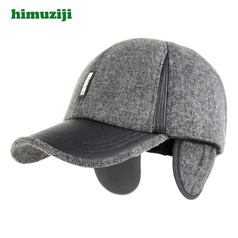 peaked winter hat