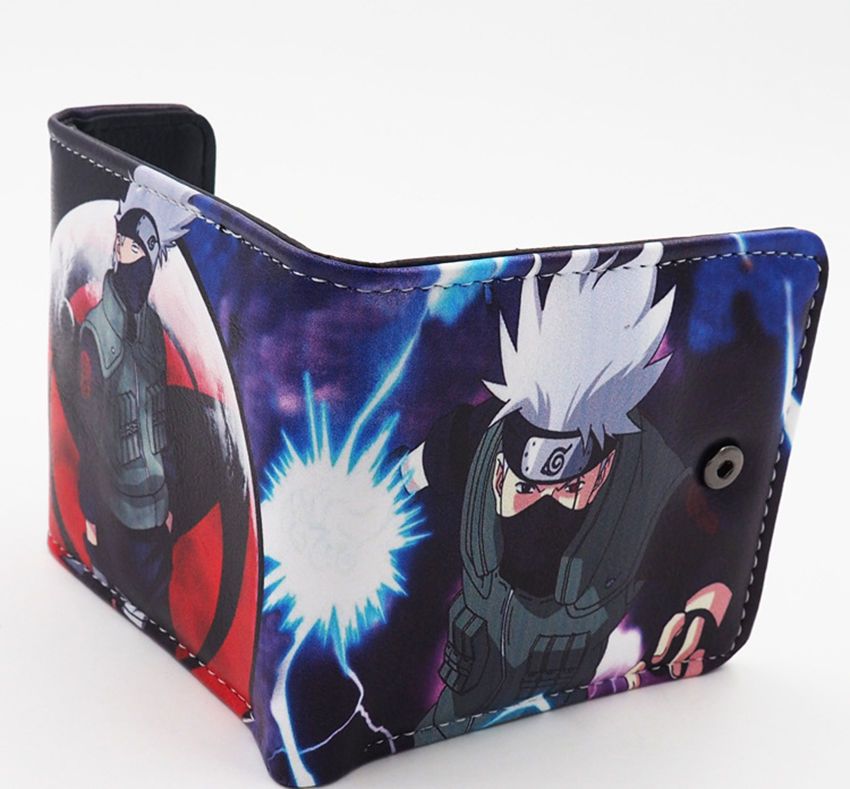 Hot Anime Naruto Uzumaki PU Leather Wallet Purse Money Clip Card Holder Notecase 