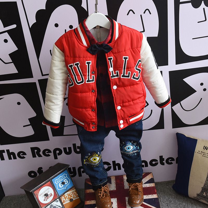 kids bulls jacket