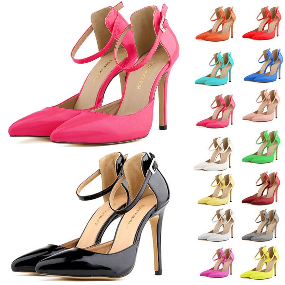Acquistare CALDO Donna Scarpe Estive Sandali Da Sposa Da Festa Scarpe  Sandali Con Tacchi Alti Scarpe Da Punta Con Punta Inferiore Scarpe Da Donna  TAGLIA; 34 42 Economico | Consegna Veloce E