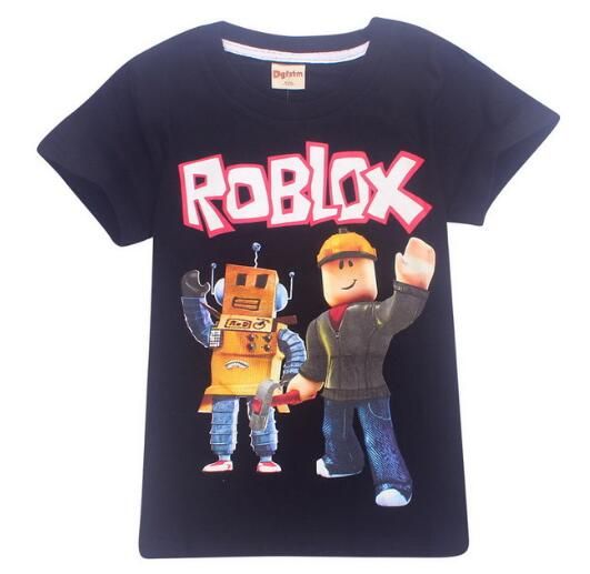 2020 2018 New Summer Big Boys Girls Clothes Short Sleeve T Shirt For Children Roblox Printed Youtube Game Kids Boys Tops Shirts 6 14y From Azxt99888 8 85 Dhgate Com - big games t shirt roblox