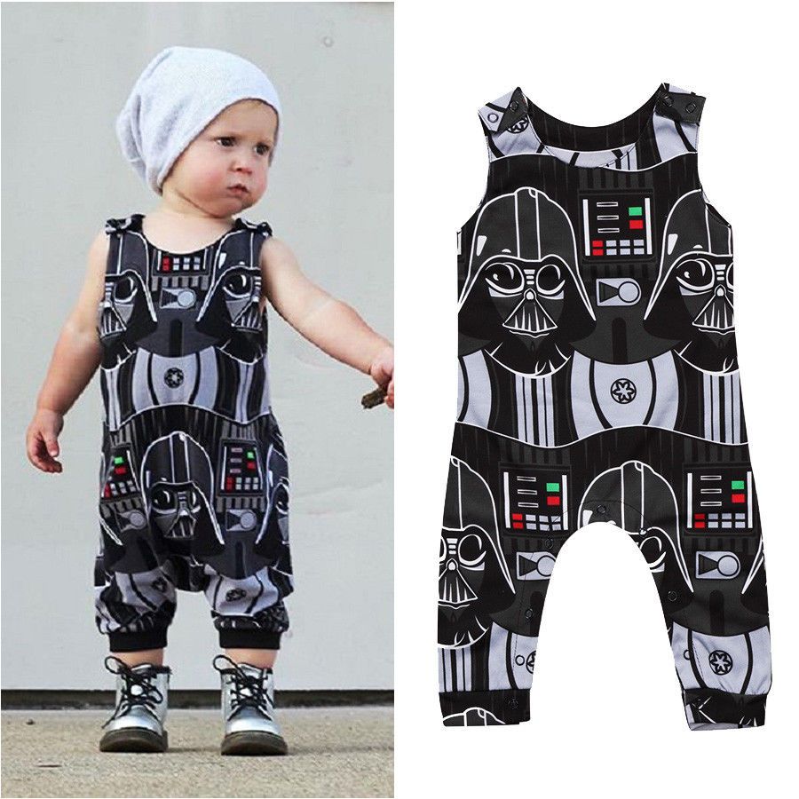 boys sleeveless romper