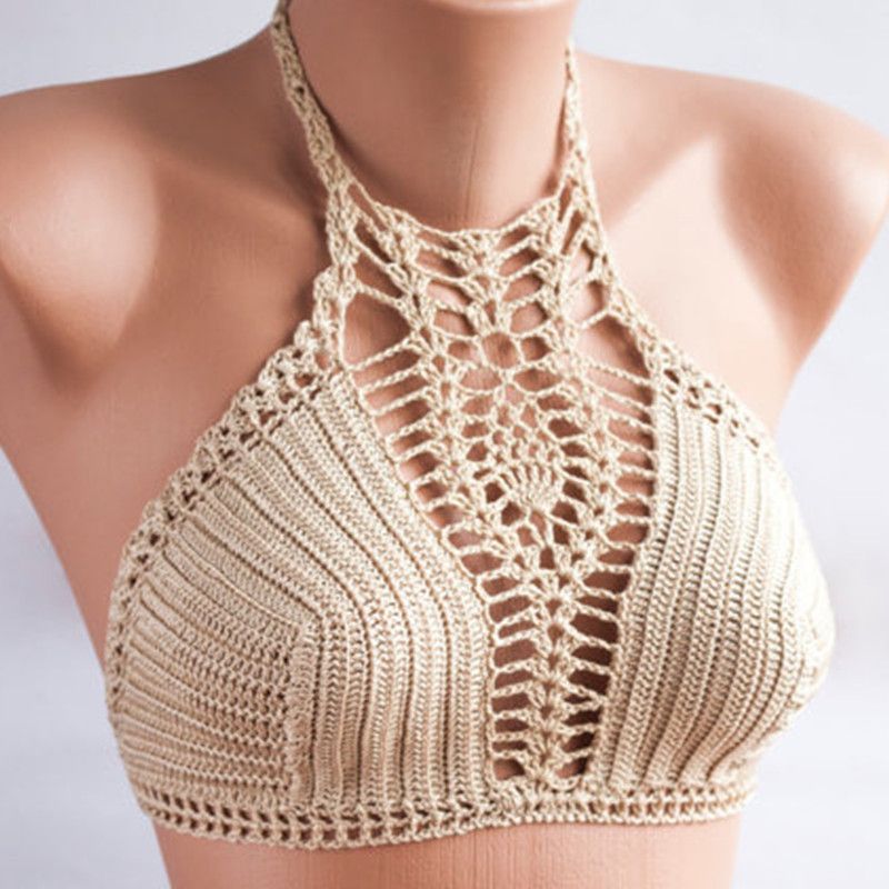 crochet swimsuit top