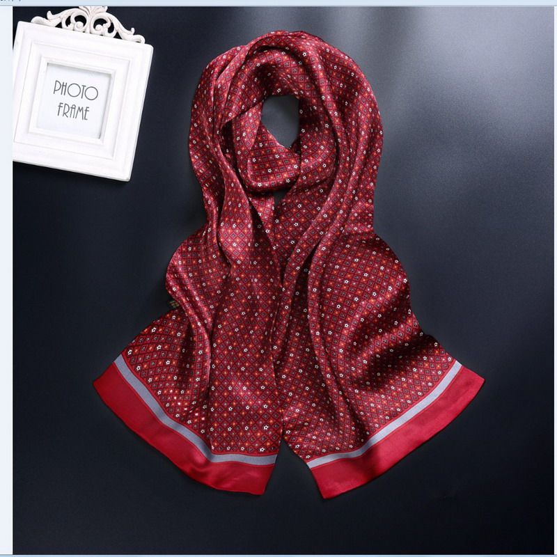 New Vintage 100 Silk Men Cravat Scarf Fashion Paisley Check Flowers Pattern Print 2 Layer Dot New Vintage 100 Silk Men Cravat Scarf Fashion Paisley Check Flowers Pattern Print 2 Layer Dot