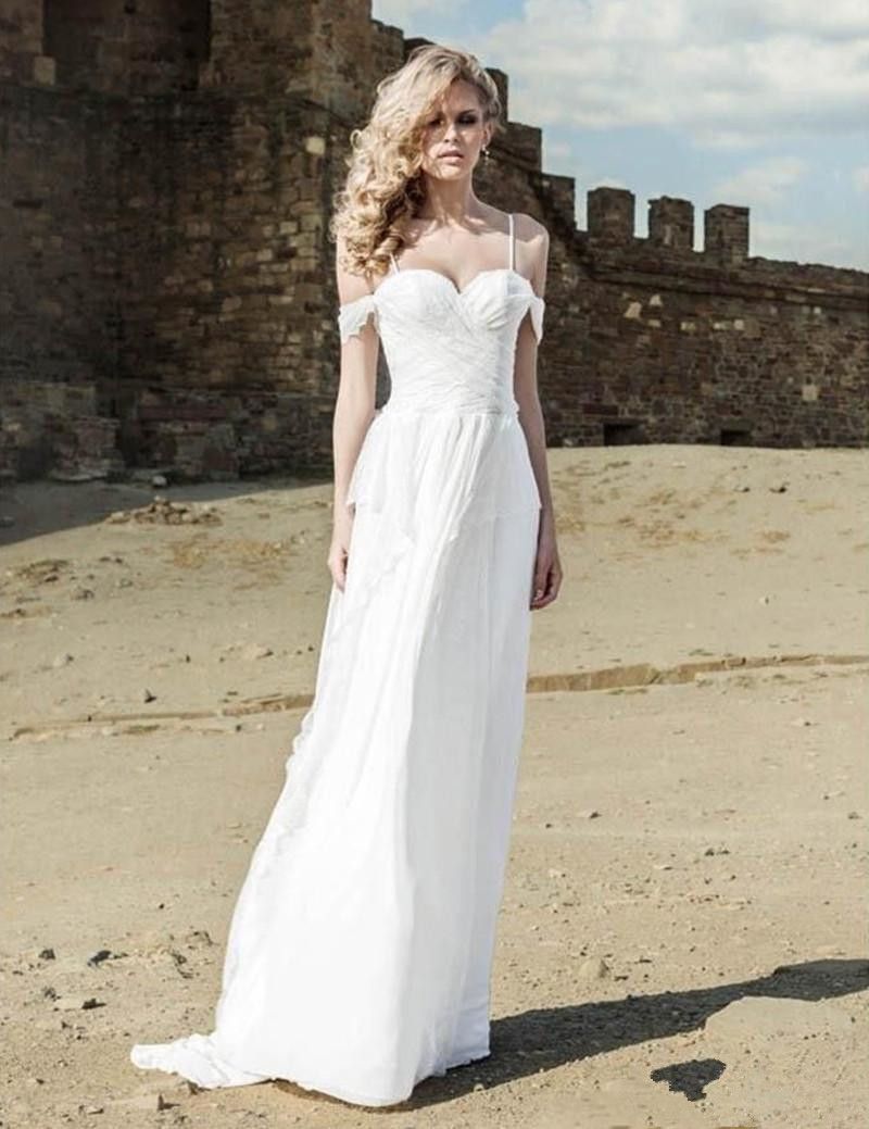 modern sheath wedding dress