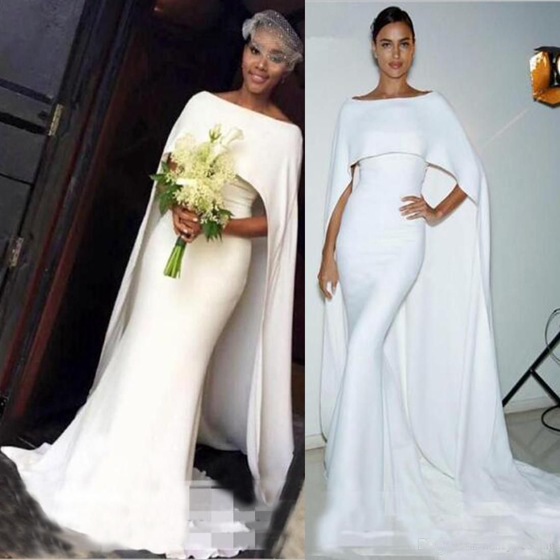 simple wrap wedding dress