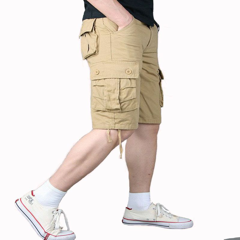 2020 Cargo Shorts Mens Plus Size Army Style Tactical Overalls