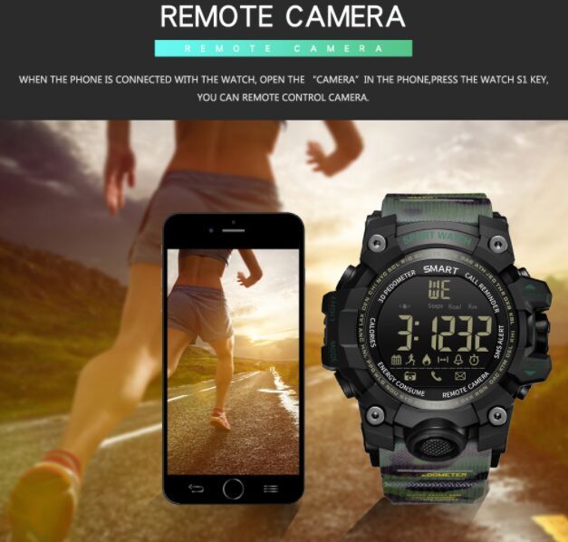 smart reminder 3d pedometer watch