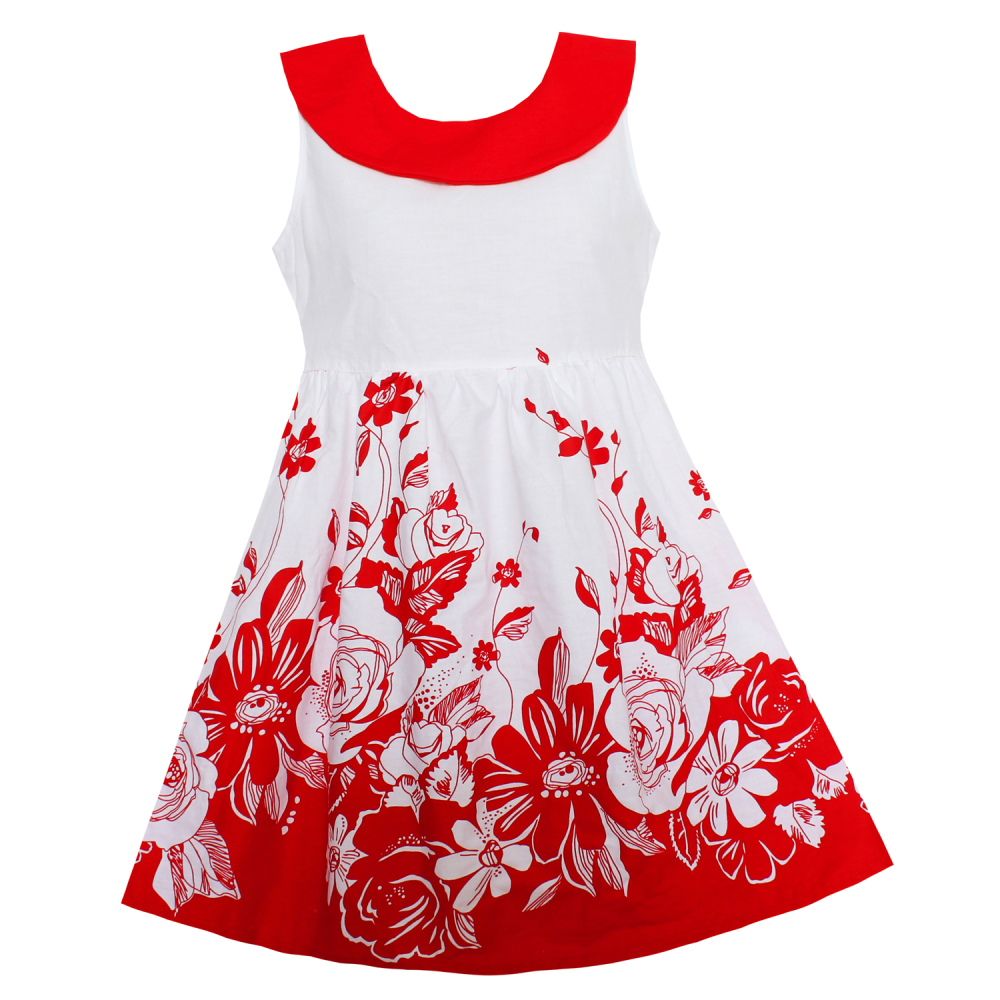 girls size 6 red dress