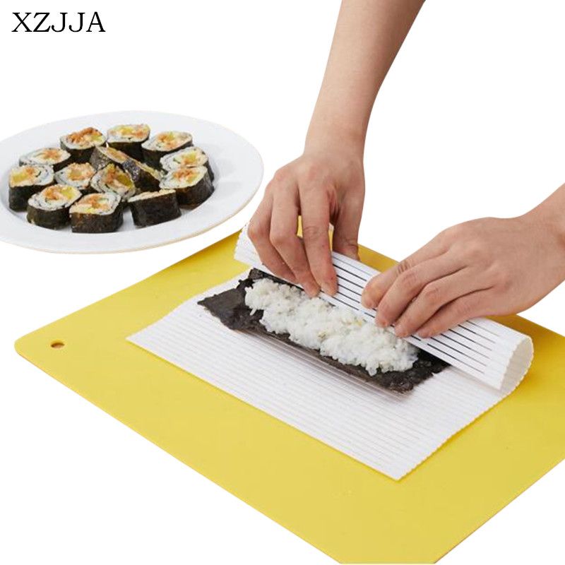 2019 Xzjja Creative Sushi Roll Mat Roller Plastic Cake Roll Mold
