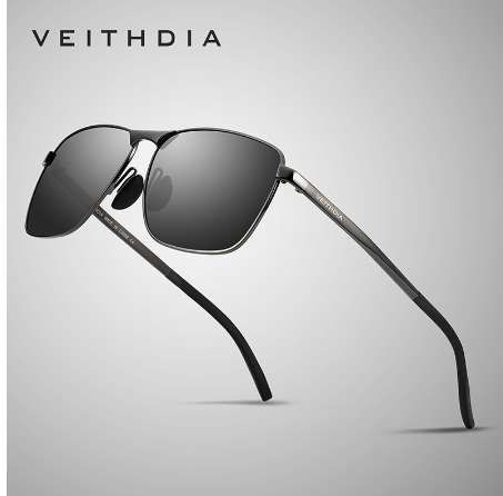 branded square sunglasses