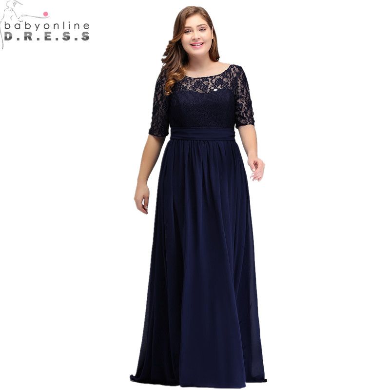 vestido meia manga festa