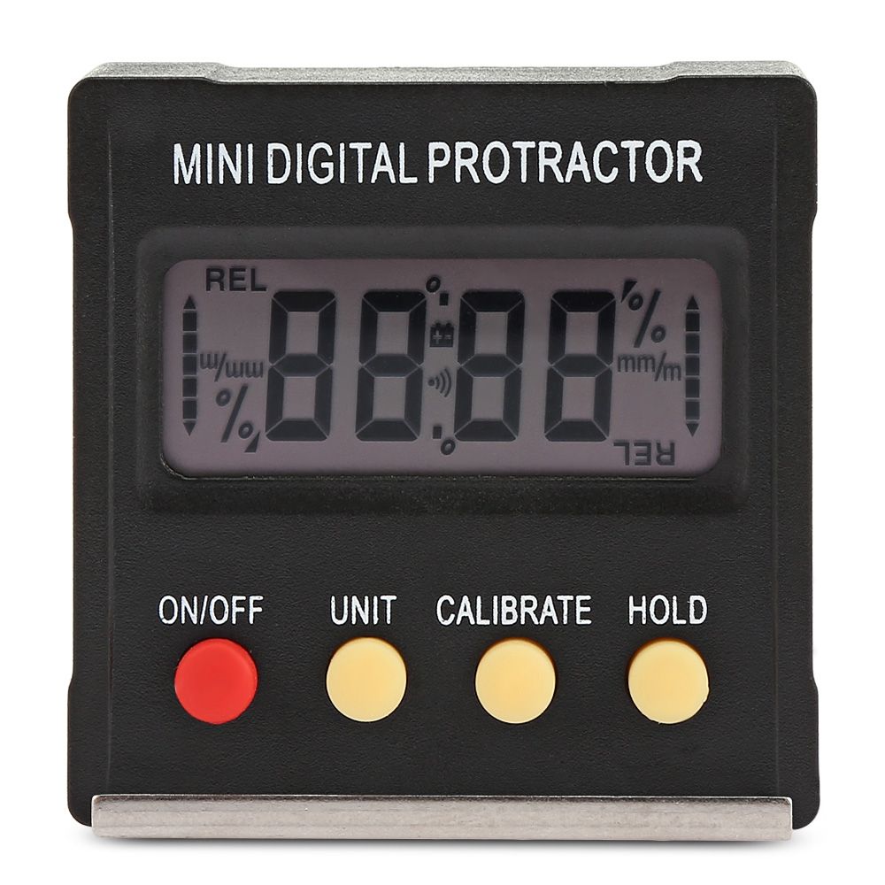 360 Degree Magnetic Digital Inclinometer Angle Meter Finder Protractor Tool