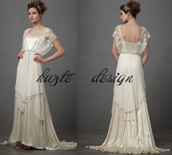 Catherine Deane Lita, vestidos de novia con mangas de estilo vintage de la década de 1920. Catherine Deane Lita, vestidos de novia con mangas de estilo vintage de la década de 1920.