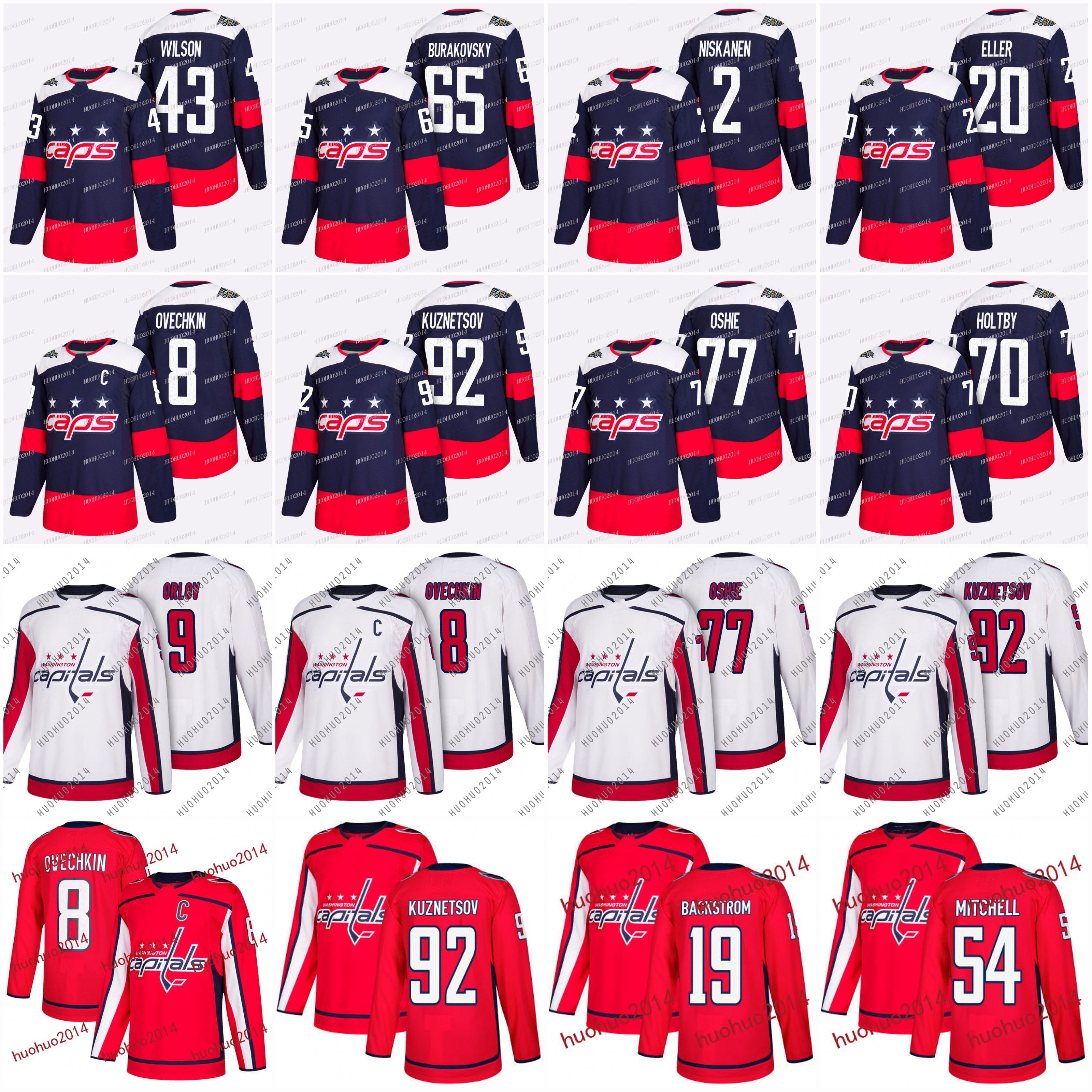 2021 2018 Stadium Series Washington Capitals Alex Ovechkin Braden