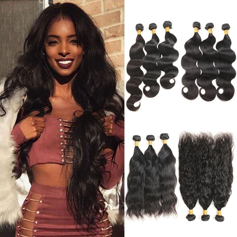 8a Mink Peruvian Virgin Hair Weaves Unprocessed Human Hair Body