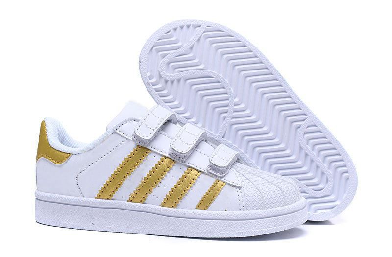 Armario Completamente seco Garantizar 2018 Adidas Superstar Niños Superstar zapatos Original Oro blanco bebé niños  Superstars Sneakers Originals Super Star