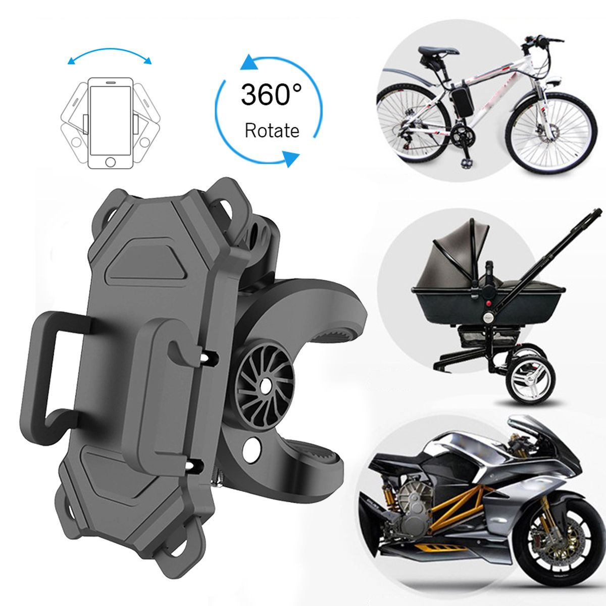 iphone stroller mount