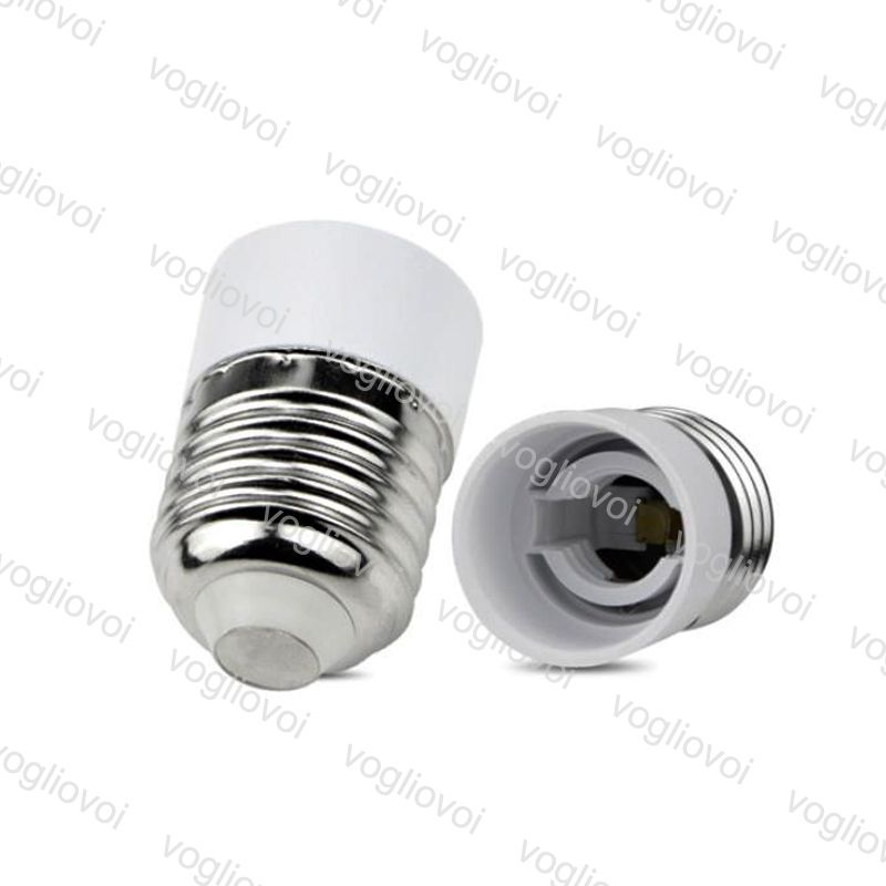 Halogen Light Bulb convert Adaptor E27 to E14 Heads Lamp Base LED 