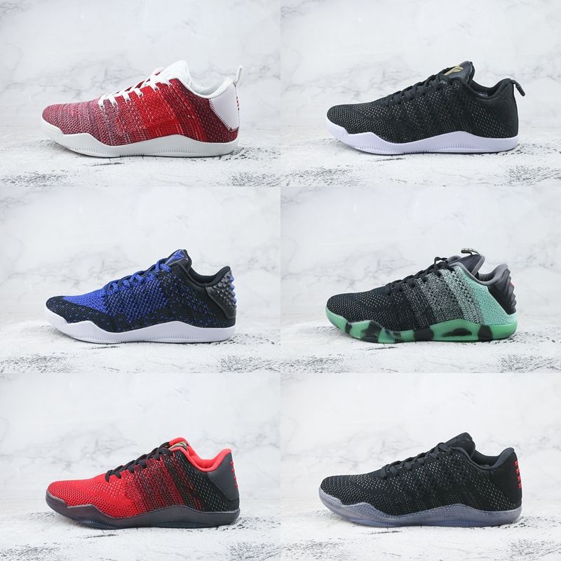 kobe 11 elite low red horse