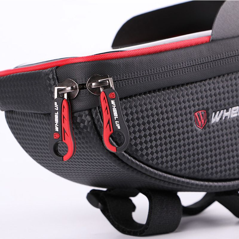 wallfire bike phone mount bag