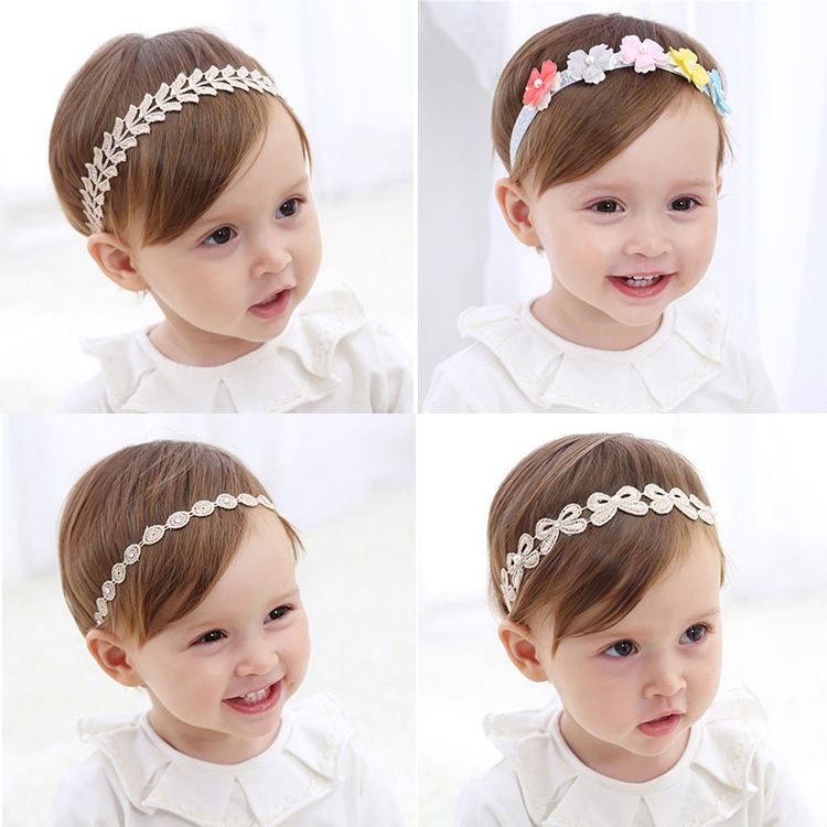 Popular Hair Flower Baby Headpieces Kids Head Pieces Accessories