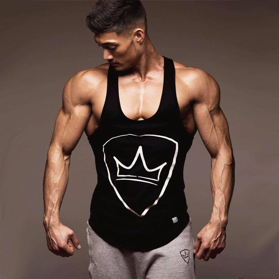 Compra Gym Tank Tops Para Hombres Sudadera Sin Mangas Entrenamiento Sport  Tank Tops Algodón Elástico Barato | Entrega Rápida Y Calidad | Es.Dhgate