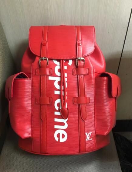 LOUIS VUITTON X SUPREMAS BOLSOS VIAJE EN CUERO ROJO MOCHILA DE HOMBRO BOLSOS DE MENSAJERO MICHAEL 8 KOR TOTES BOLSILLO GG EMBRAGUE LV De 34,56 € | DHgate