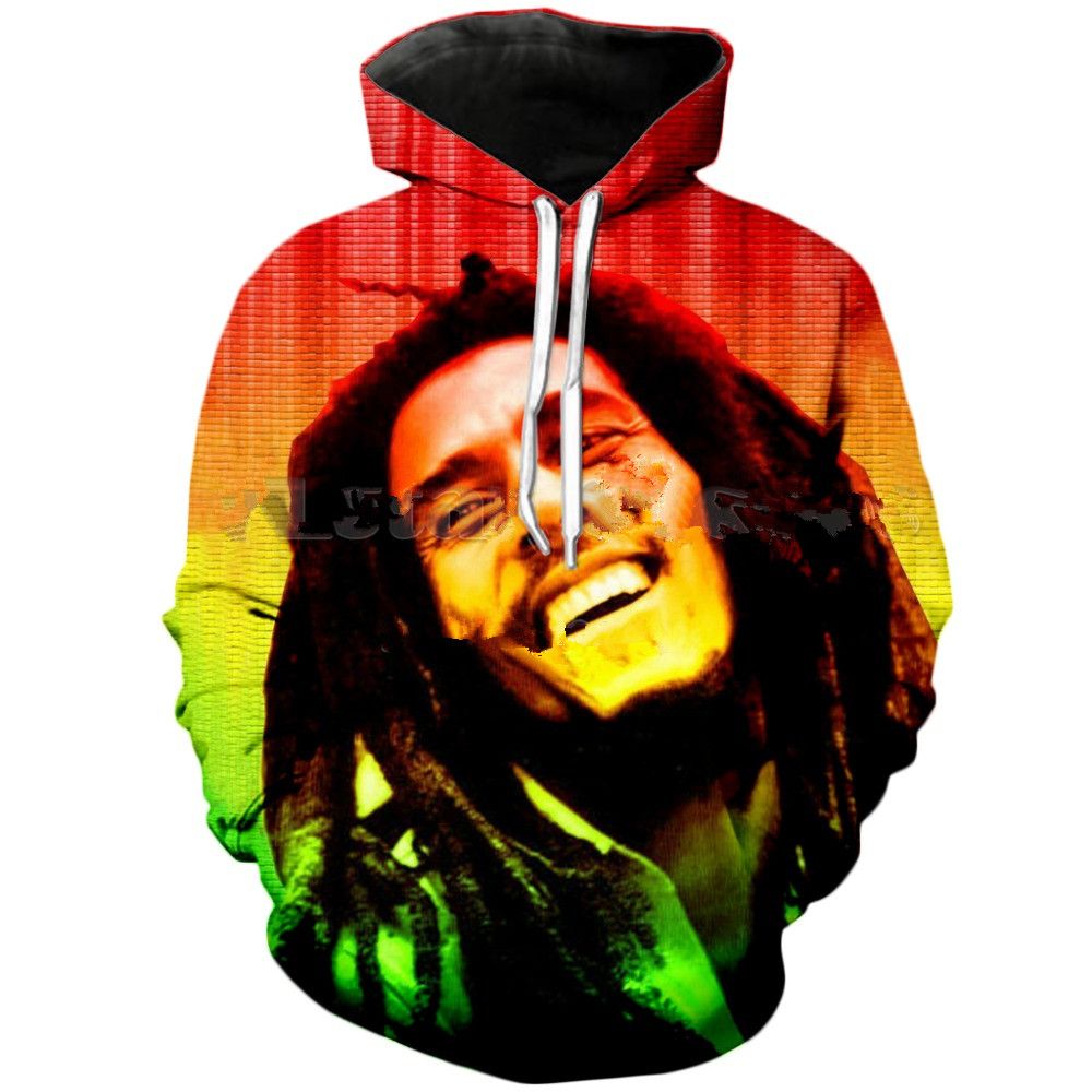 blusa de frio do bob marley