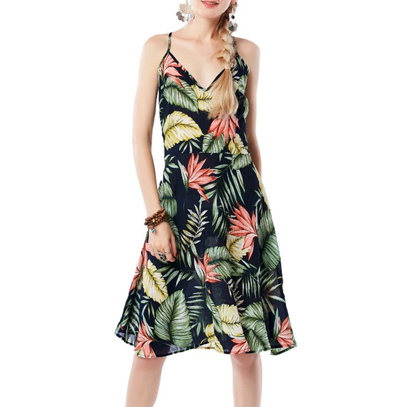 knee length beach dresses