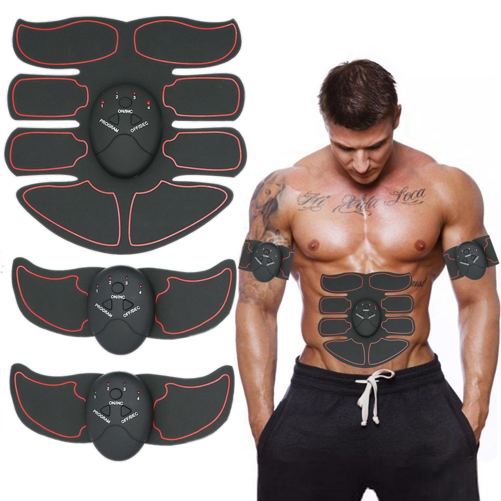 Muscle Toner Eight Pack Mobile Gym Abs Smart Fitness Ems Fit Toning Electric Muscle Equipment