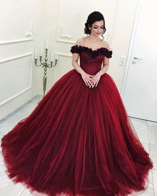 princess shoulder dress