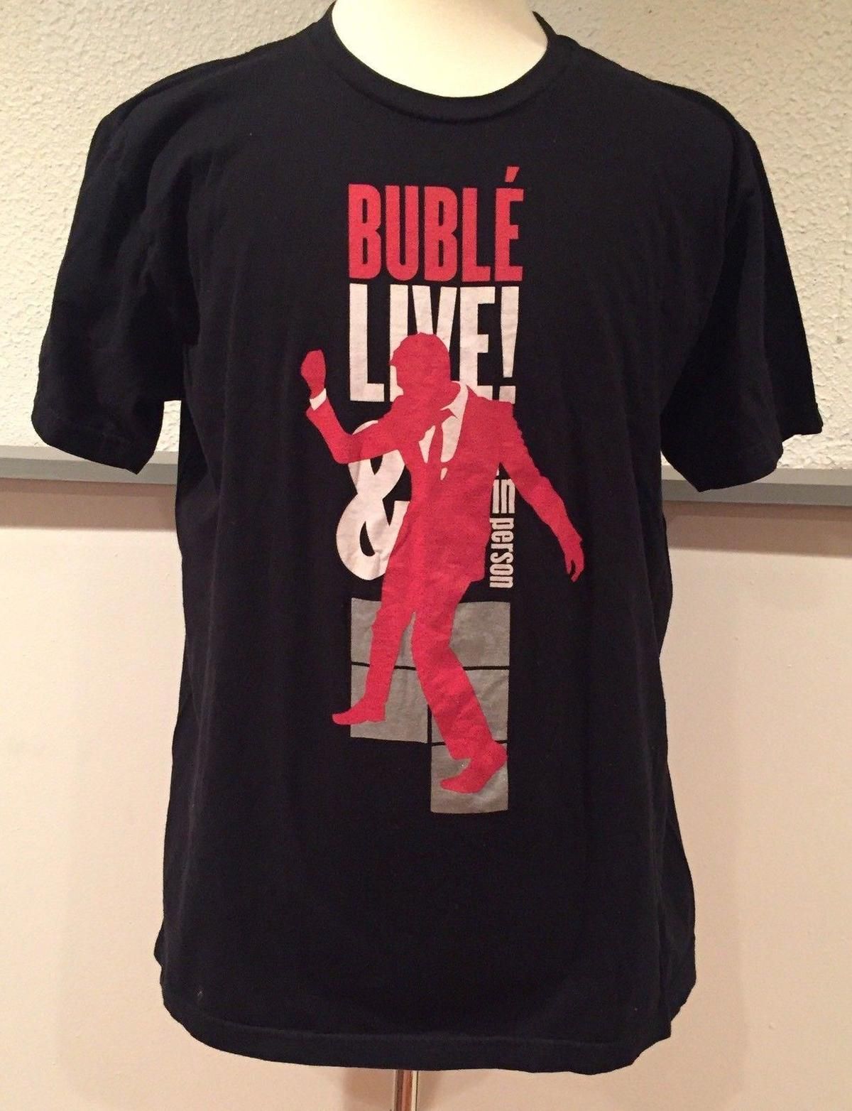 michael buble concert t shirt