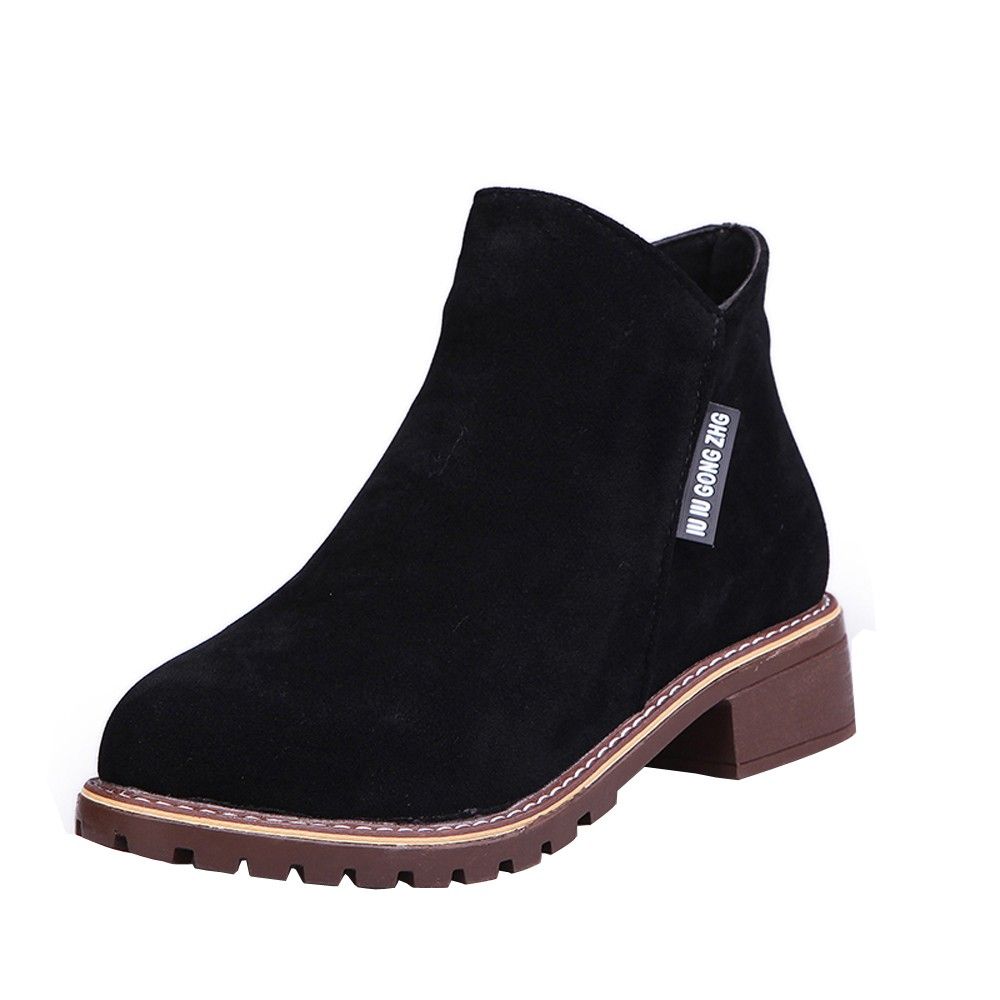 low ankle boots