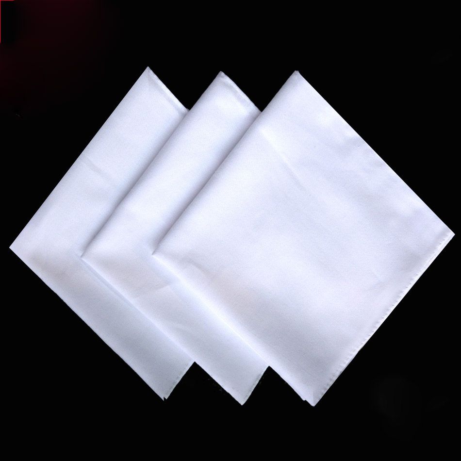cheap white handkerchiefs