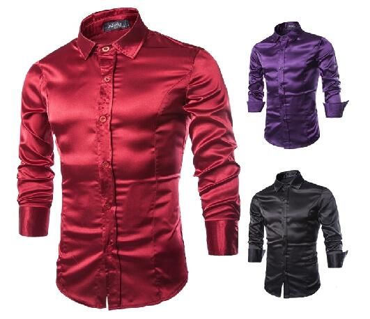 mens dark red shirt