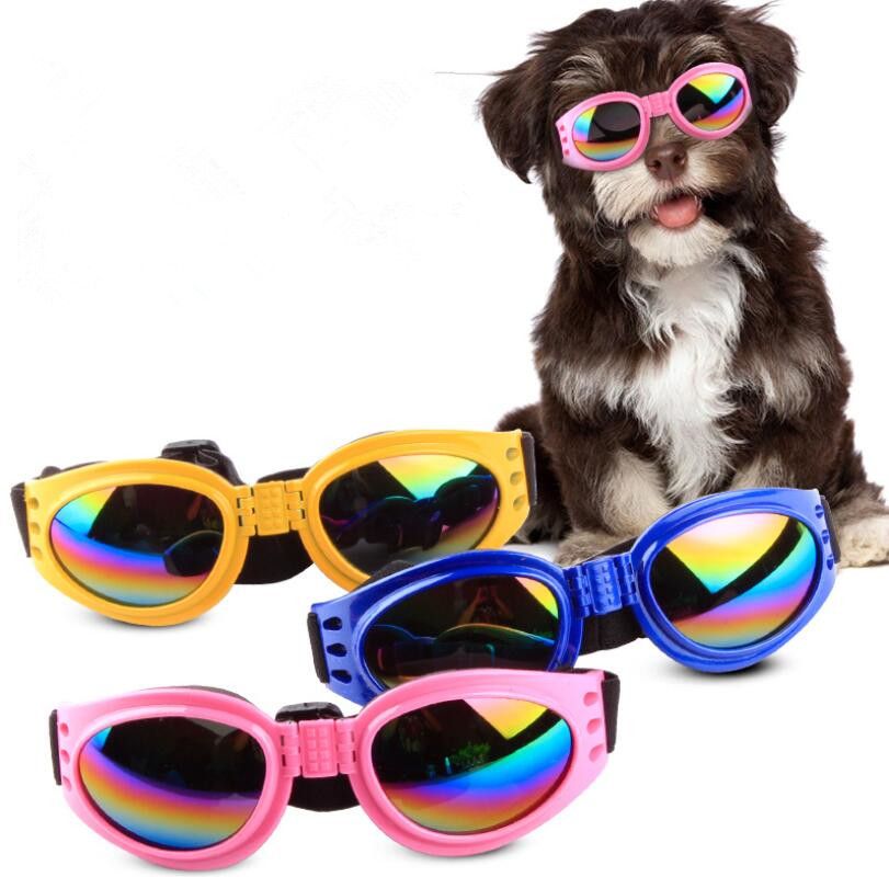 plegables mascotas Gafas de sol perros para perros pequeños, medianos, grandes Gafas de