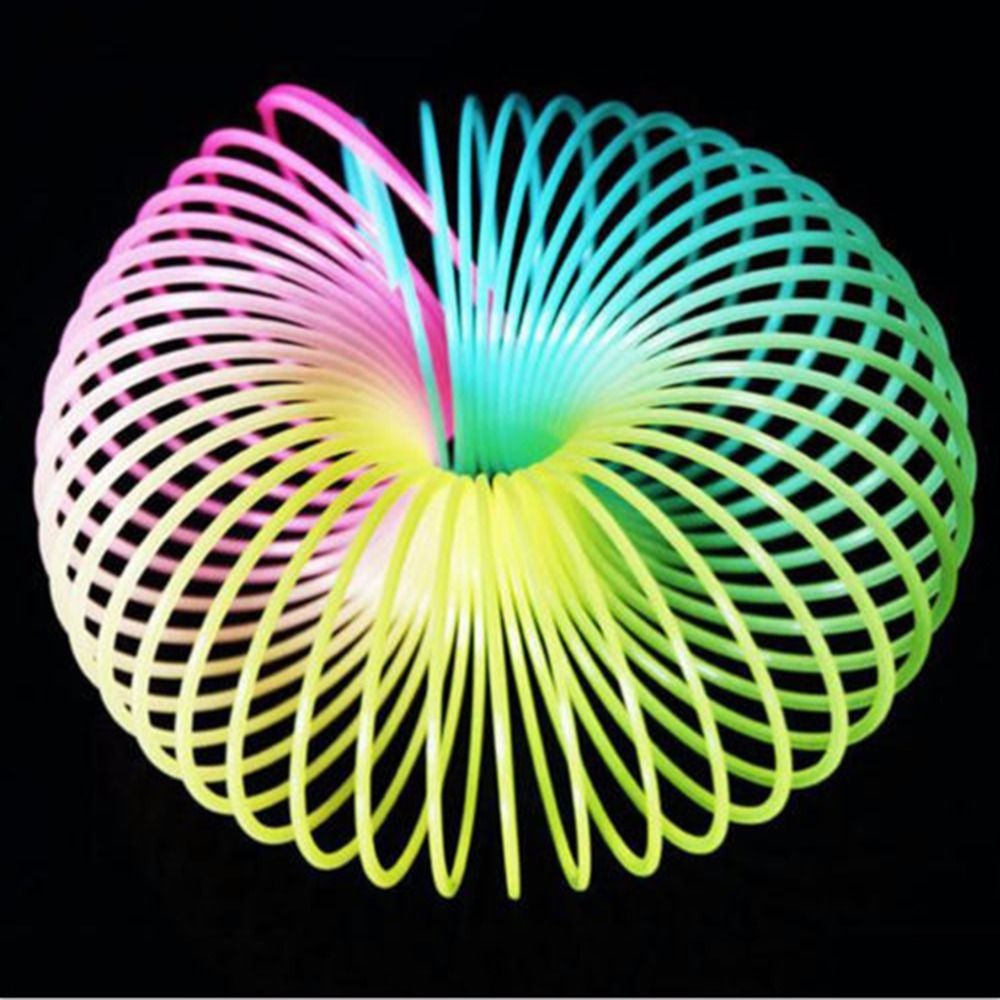 large plastic slinky