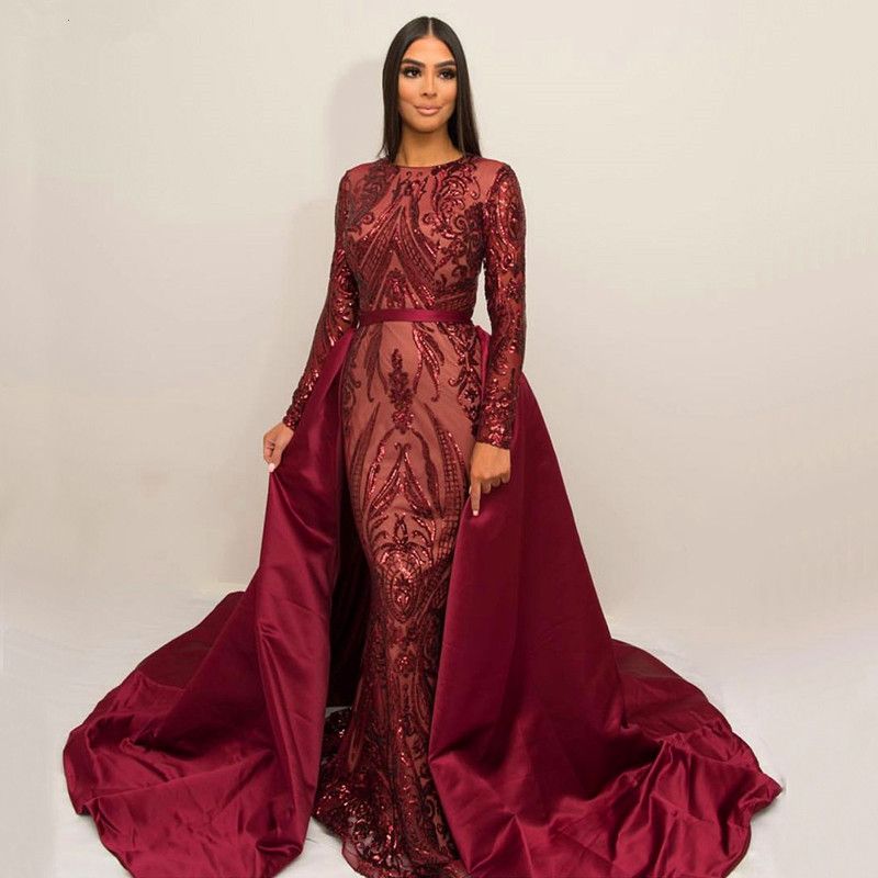 burgundy kaftan dress