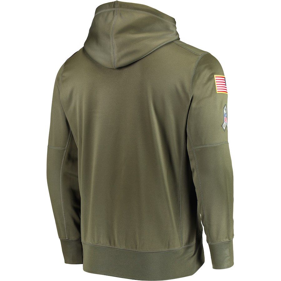 packers salute to service therma moletom com capuz