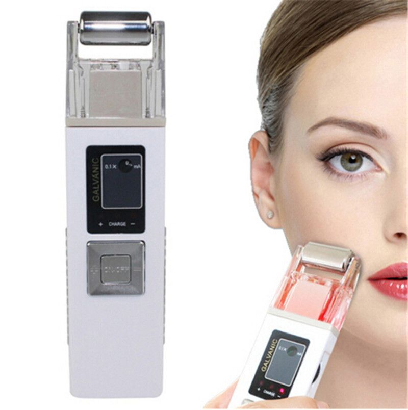 2020 ION Galvanic Microcurrent Skin Firming Machine Iontophoresis Anti