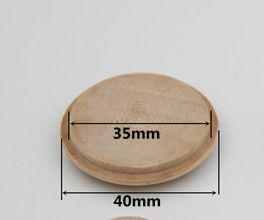 2019 40mm 35mm Wooden Stairs Decorative Cover Screw Wood