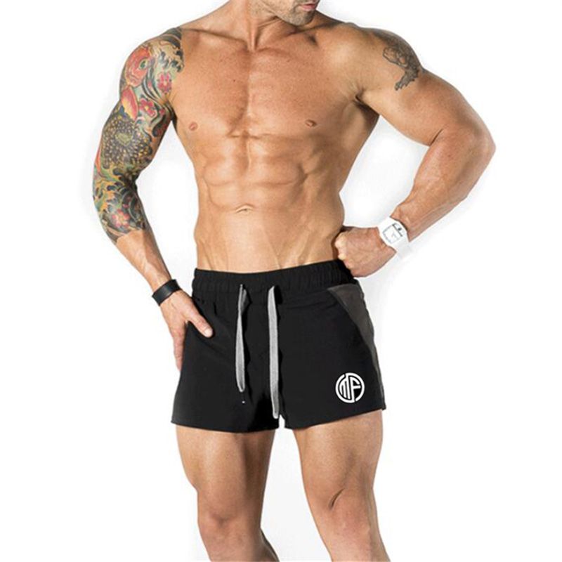 mens slim fit workout shorts