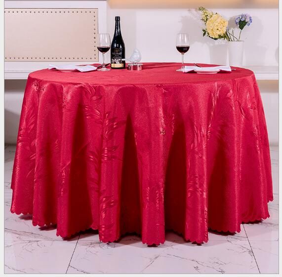 New Design Tablecover Table Cloth Cover Party Wedding Polyester Round