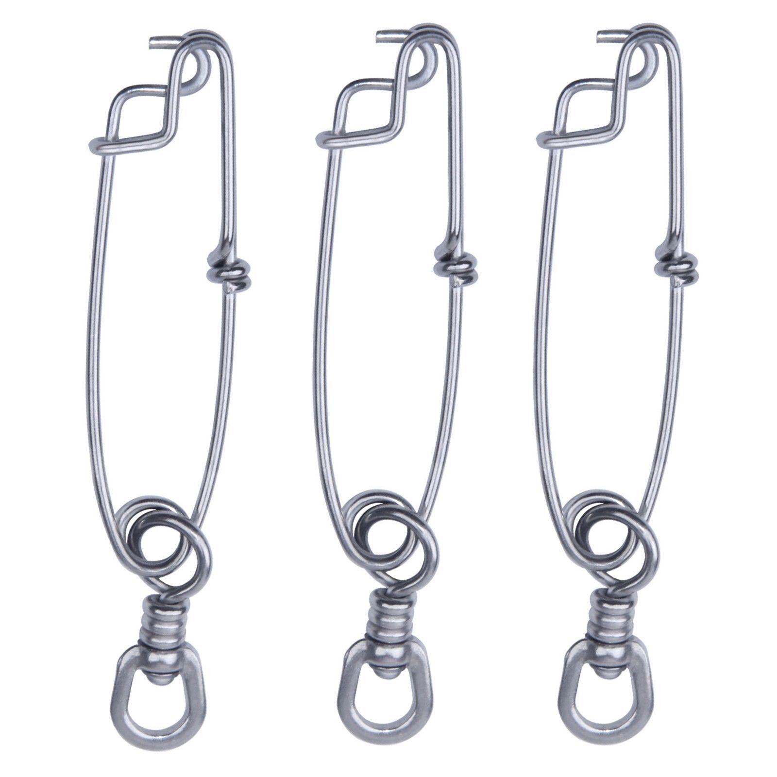 Long Line Clips Stainless Steel Snap Swivel Longline Branch Hanger Tuna Clip Sea Fishing Swivel