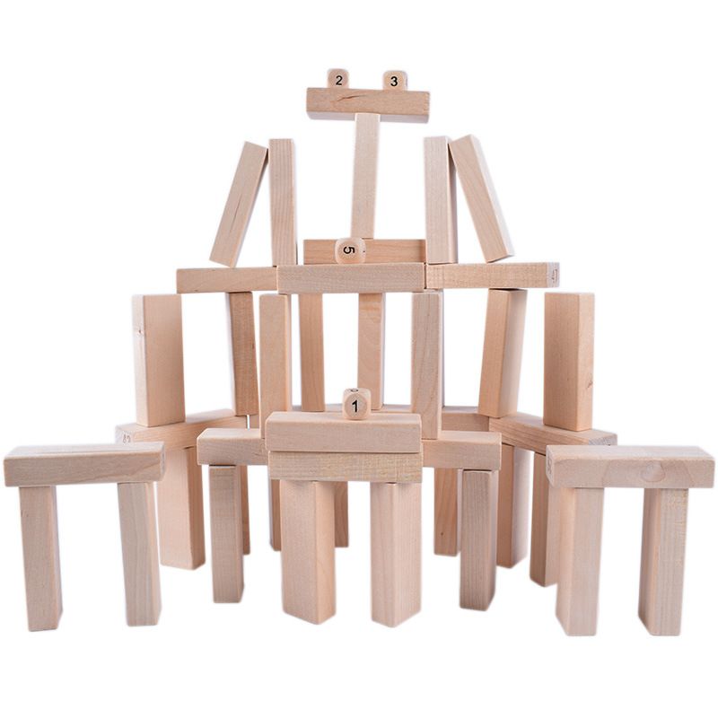 wooden play bricks